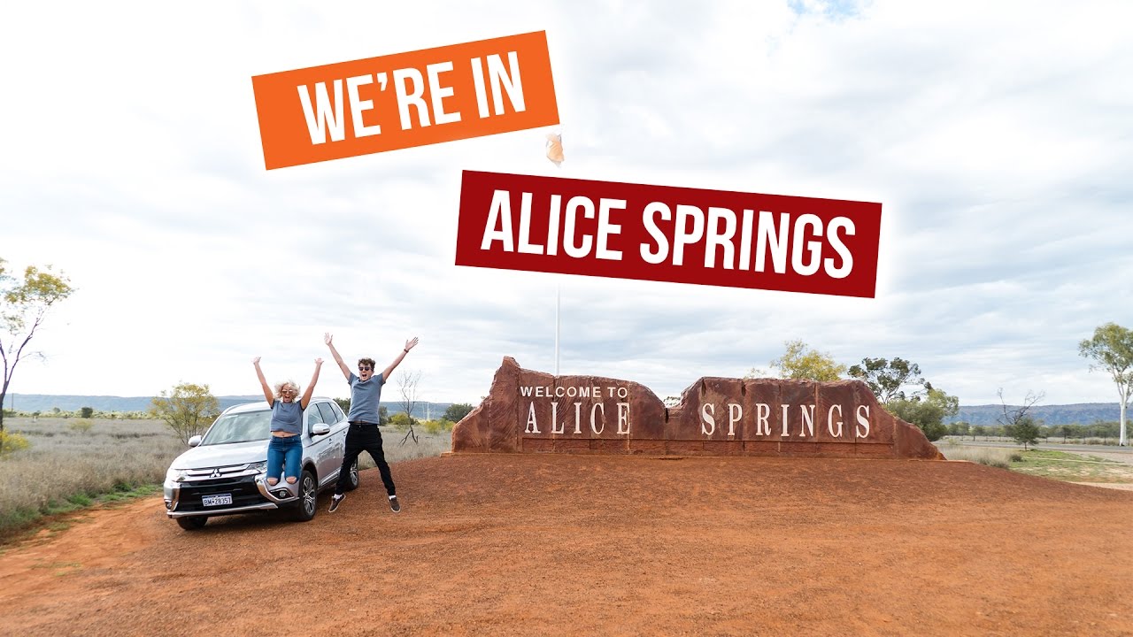 We’re in Alice Springs // Parrtjima Light Festival
