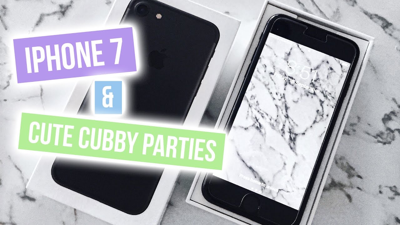 NEW iPhone 7 & Cute Cubby House Parties!