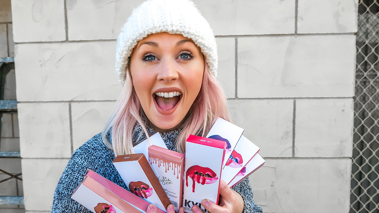 ALL THE KYLIE JENNER LIPKITS!!