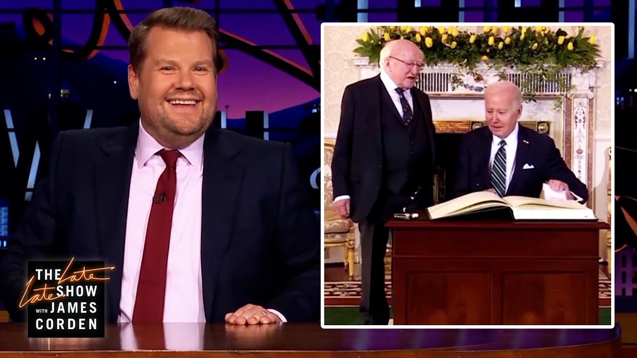 President Biden’s & His Tiny Irish Desk