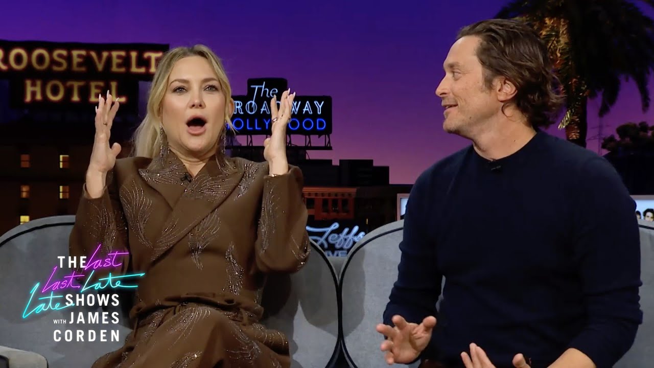 Kate Hudson & Oliver Hudson Set the House Party Bar