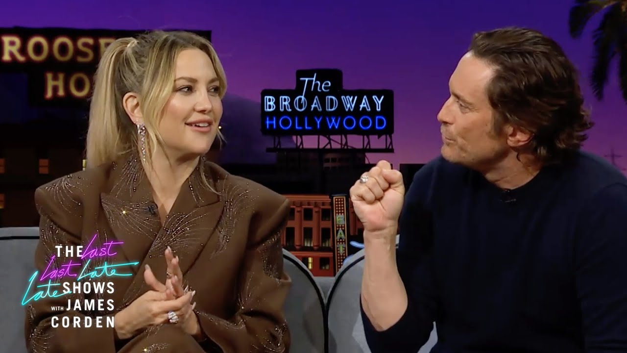 Kate Hudson & Oliver Hudson Get Real On the Mic