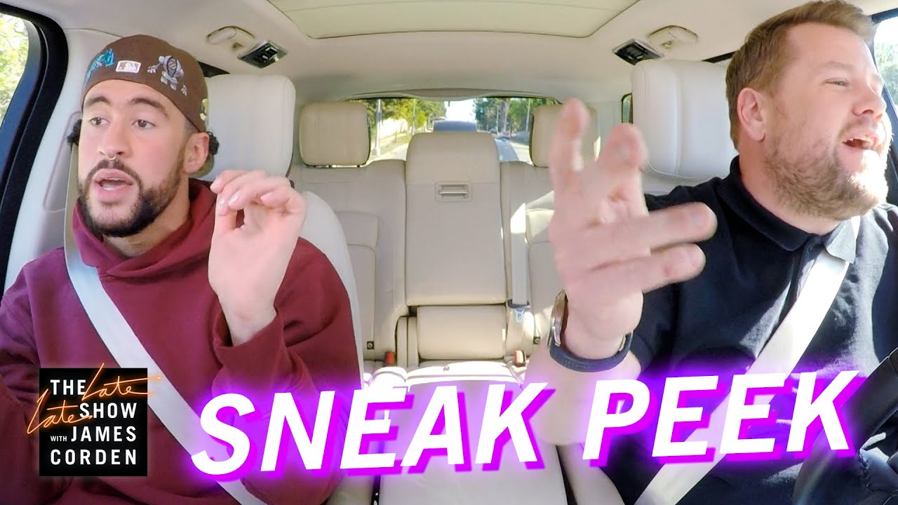 PREVIEW – Bad Bunny Carpool Karaoke – Coming Tuesday March 14