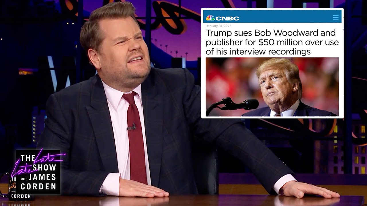 James Responds to Trump’s Latest Lawsuit