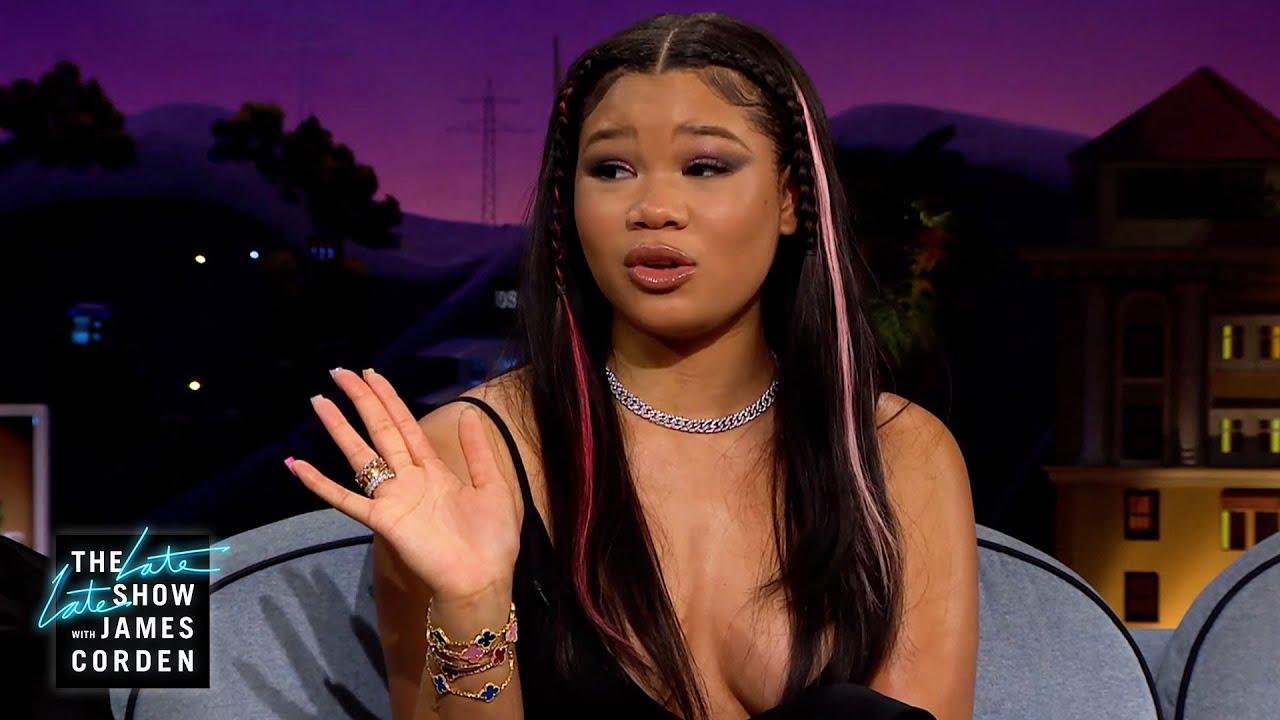 Storm Reid’s First Kiss Was a Two-for-One