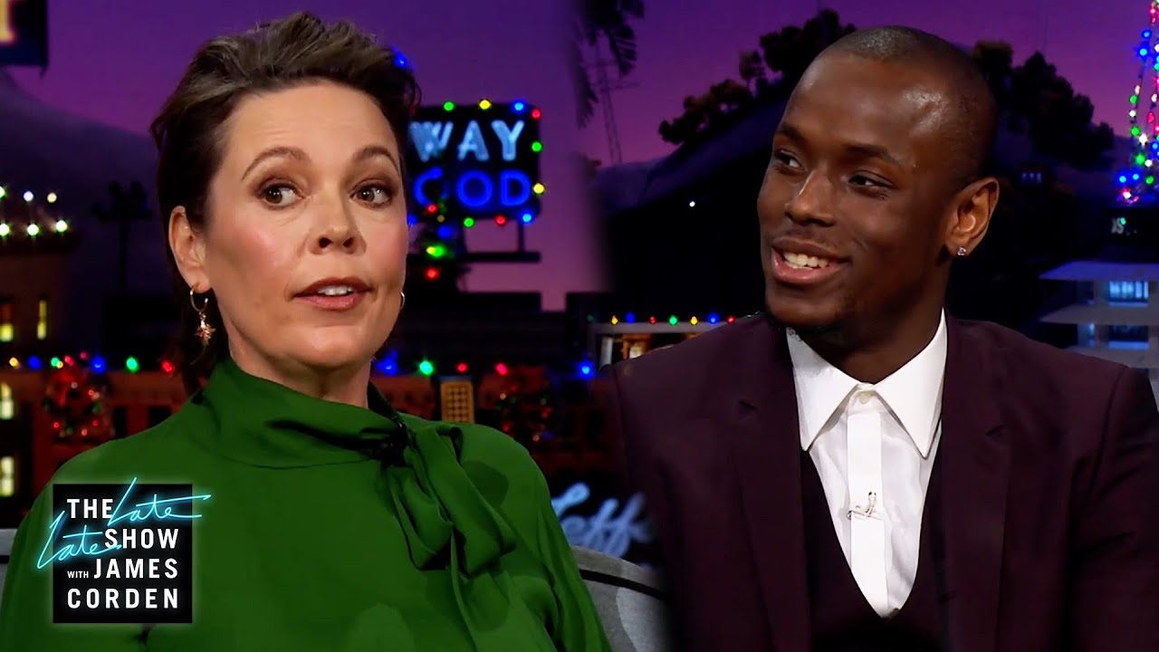 What NOT To Say During A Sex Scene w/ Olivia Colman & Micheal Ward