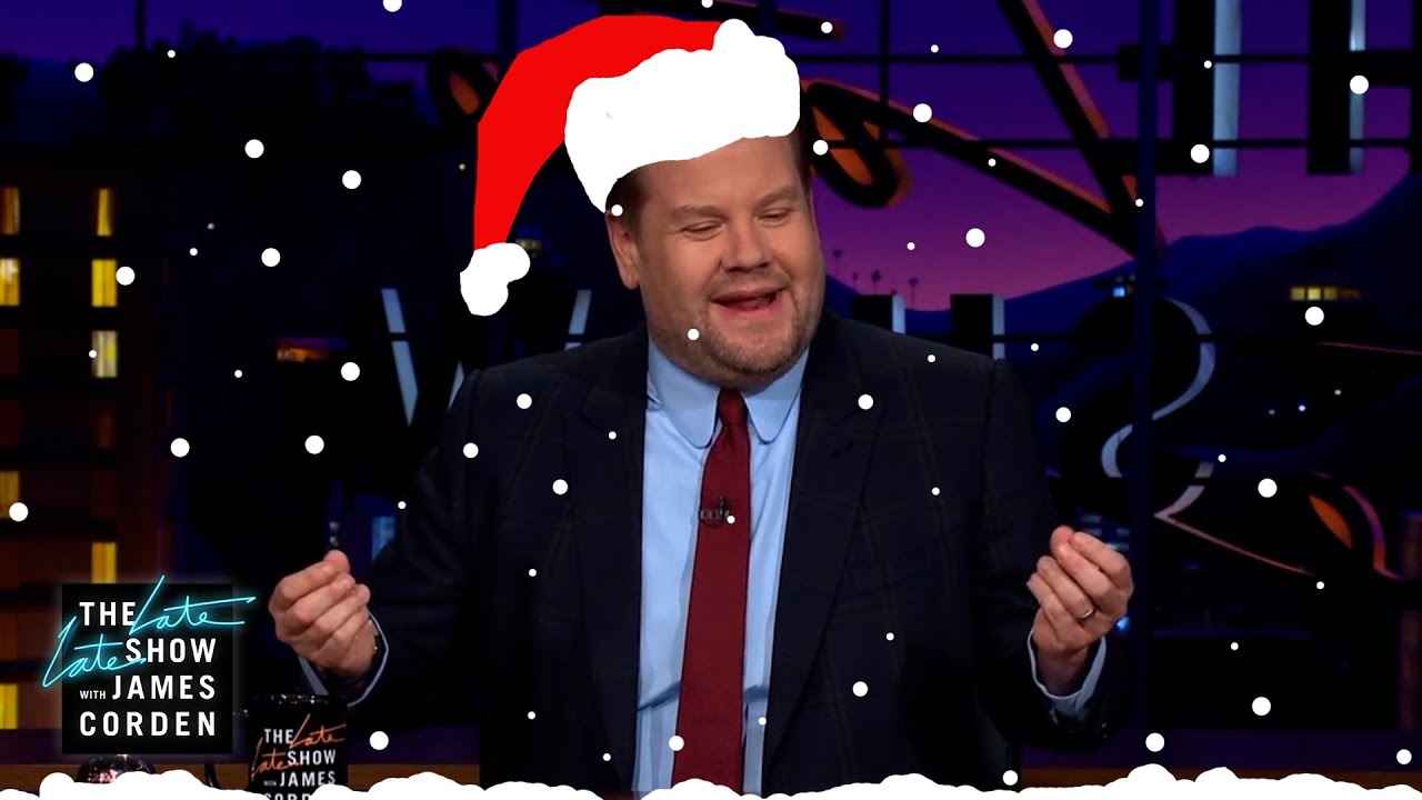 It’s Official: James Is Feeling Christmassy
