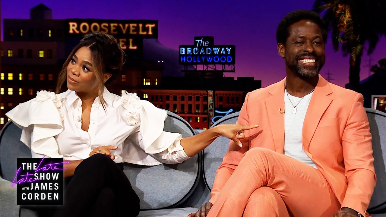 Shirtless Sterling K. Brown Distracted From Regina Hall’s Wardrobe Malfunction