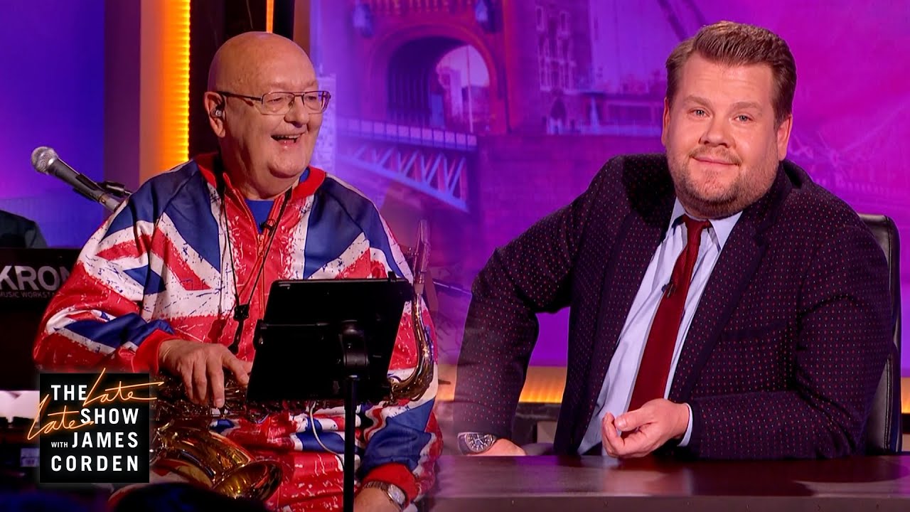 James’ Dad is Sitting In As Ginger Spice For Our Final Night in London – #LateLateLondon