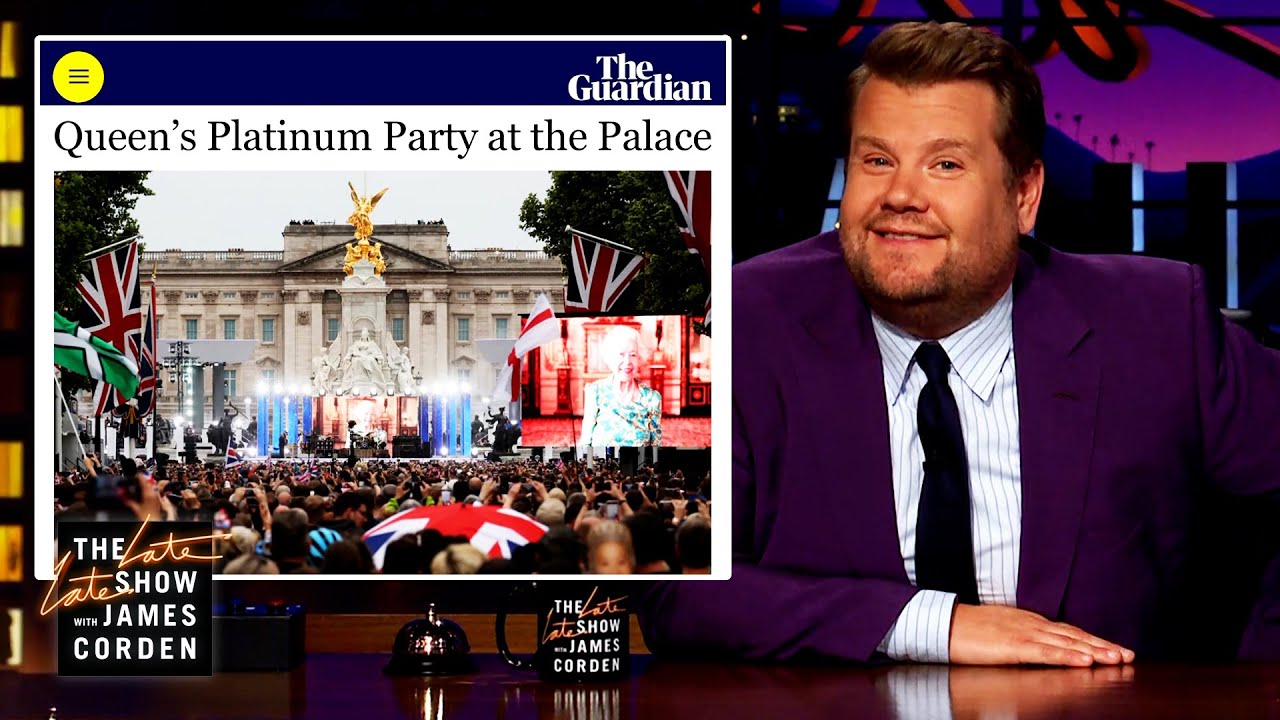 James Corden Recaps the Queen’s Jubilee