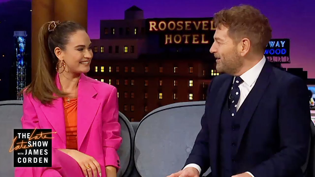 Kenneth Branagh & Lily James’s Friendship Began w/ a Dropped Call