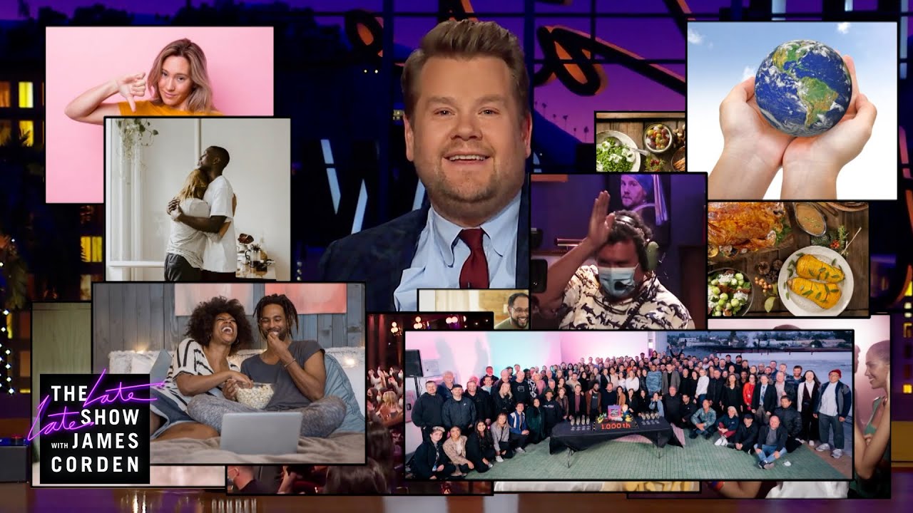 James Corden Breaks Down 2021 w/ Google
