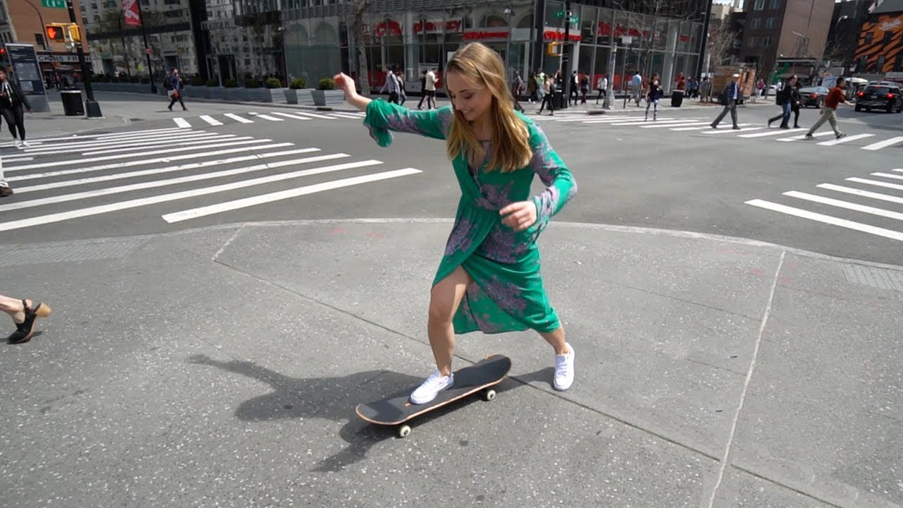 SHE STOLE MY SKATEBOARD!