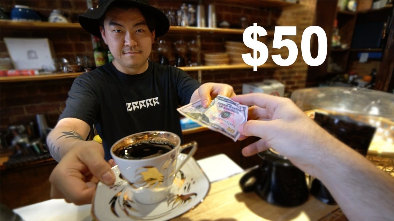 The $50 Cup of Coffee (From Outer Space)