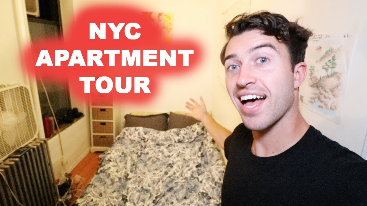 NYC Apartment Tour + Paying Rent $$$