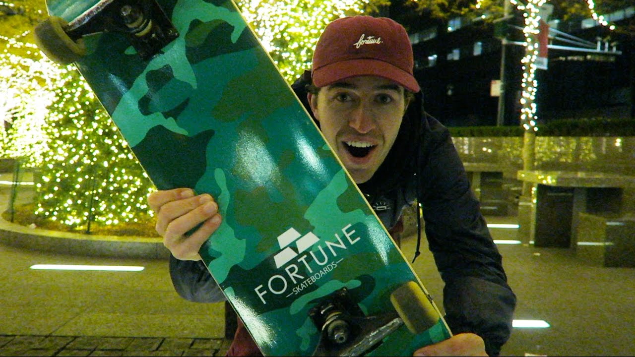 FORTUNE SKATEBOARD SETUP!