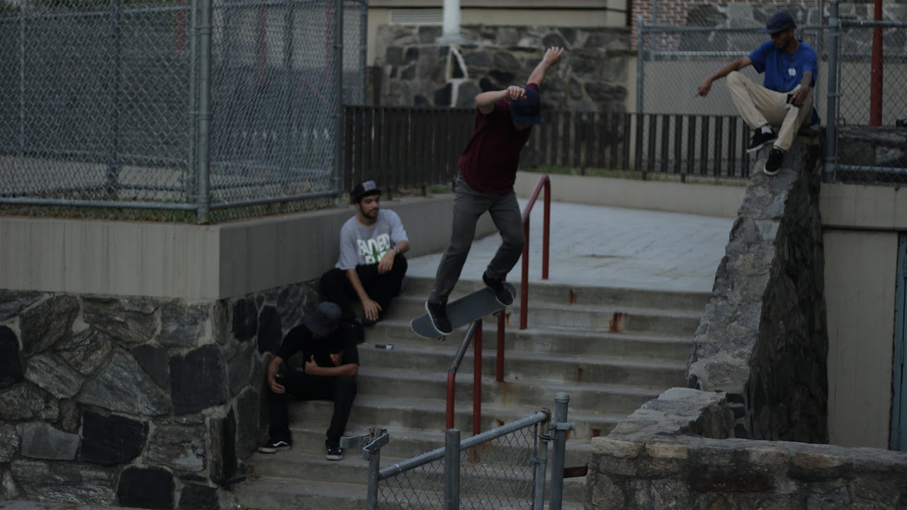 Skateboarding in Harlem NYC