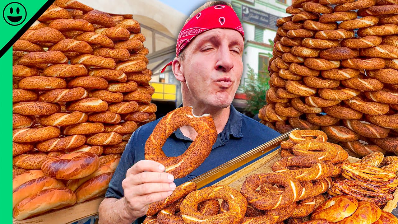 Eating Turkish Street Food For 24 Hours in Istanbul!! Is This Asian Food??