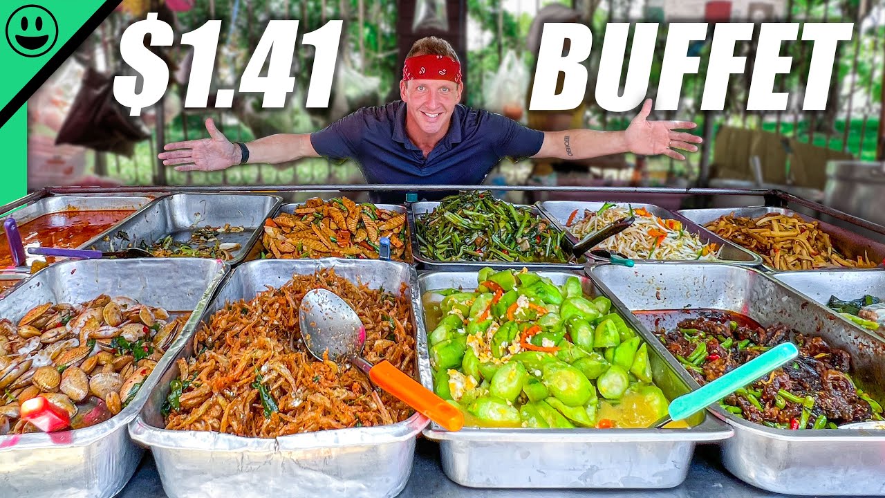 $1.41 Vs $83 Buffet in Bangkok, Thailand!! Which One is Worth It?