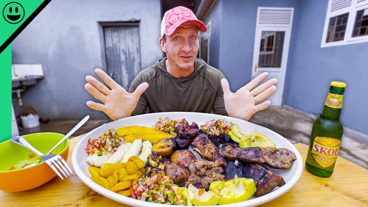 Kigali Street Food in Rwanda!! East Africa’s Meat Paradise!