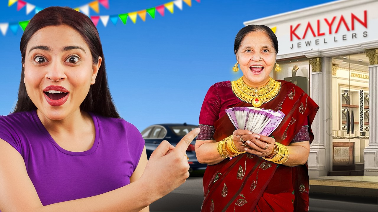 Giving my Mom Rs. 1,00,000 to Spend in 1 Hour !