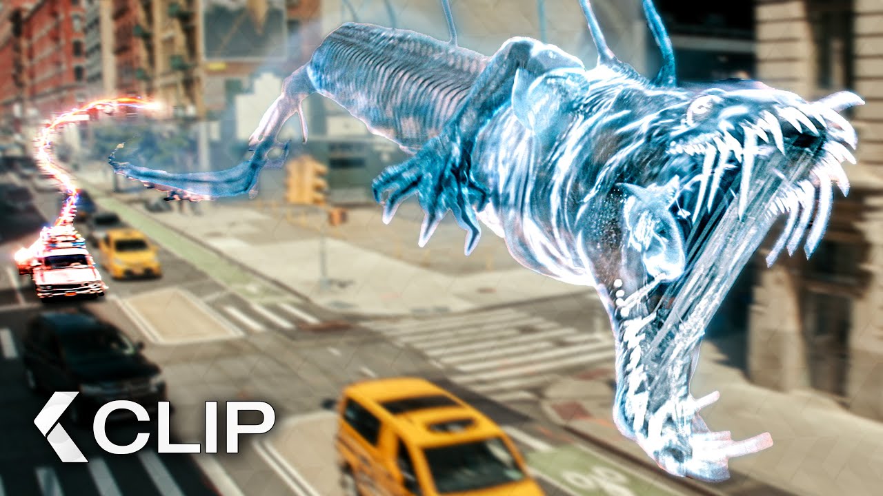 Chasing the Sewer Dragon Scene – GHOSTBUSTERS: FROZEN EMPIRE (2024)