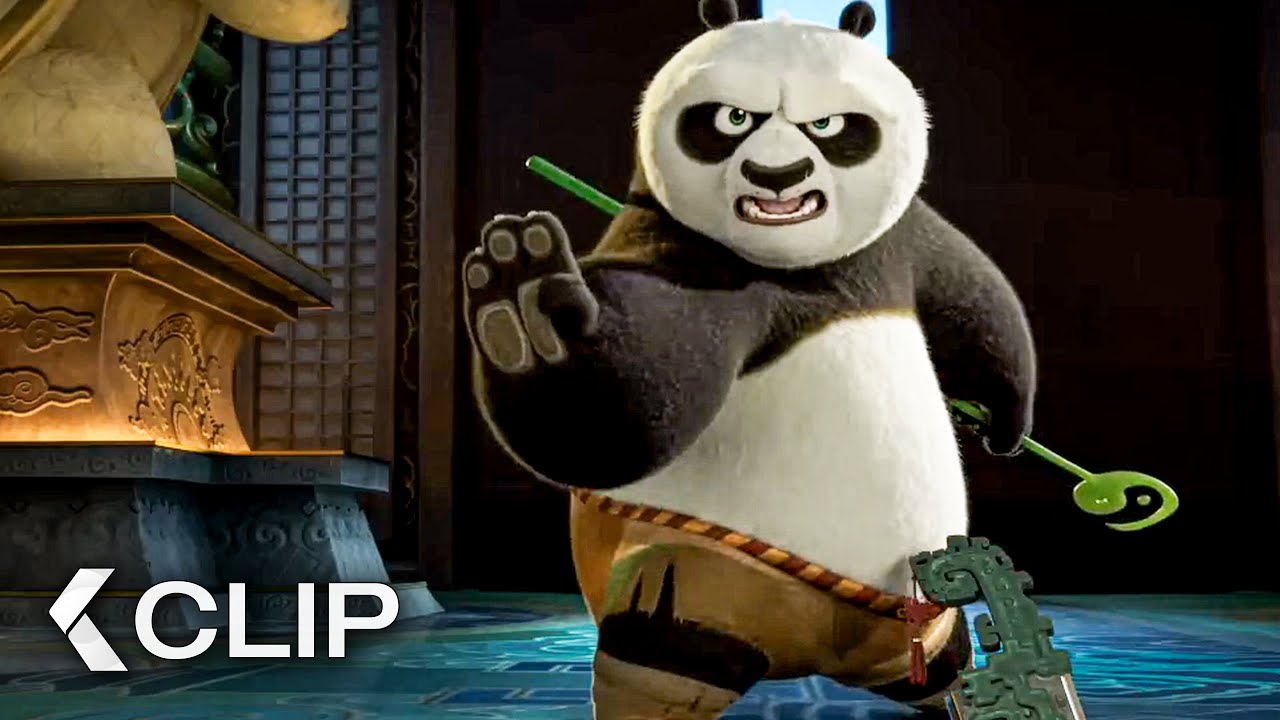 Po Fights Zhen Scene – KUNG FU PANDA 4 (2024)