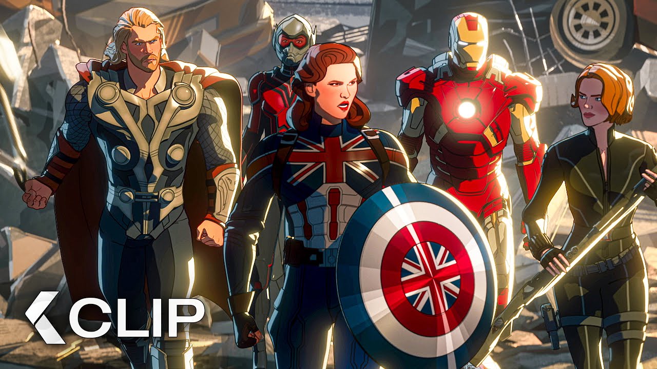 Captain Carter’s Avengers Team Up Scene – WHAT IF…? Season 2 (2023)