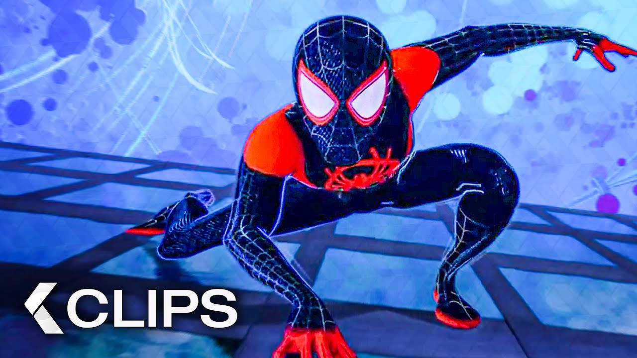 Spider-Man: Into The Spider-Verse – 10 Minutes Action Scenes Compilation