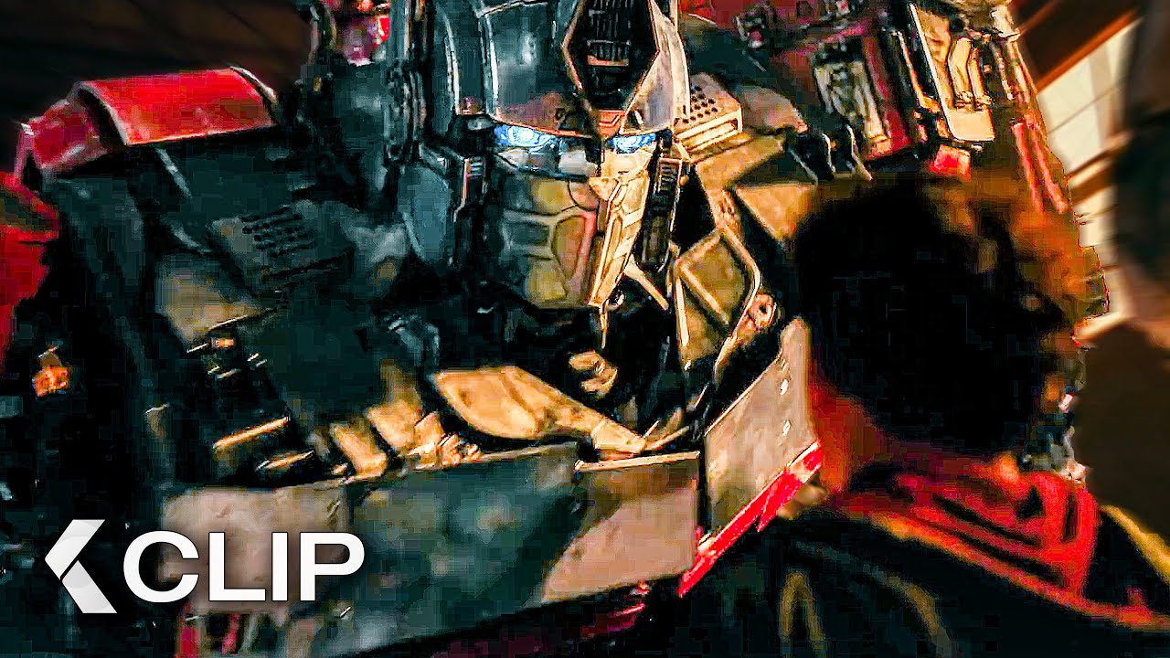 Noah Meets Optimus Prime Scene – Transformers 7: Rise Of The Beasts (2023)