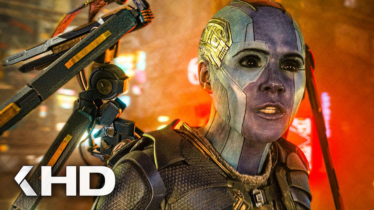 Nebula vs. Adam Warlock Fight Scene – Guardians Of The Galaxy 3 (2023)