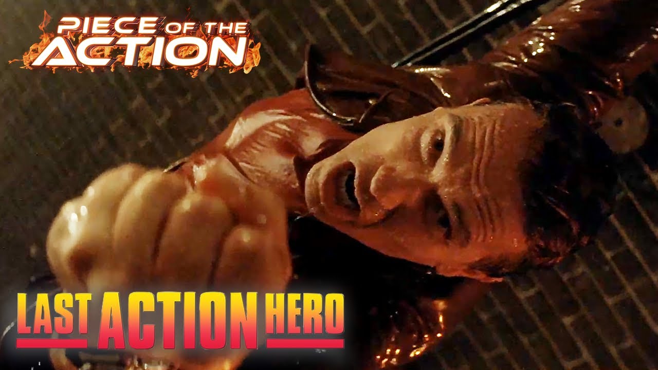 Last Action Hero | Saving Danny Falling To His Death (ft. Arnold Schwarzenegger |Piece Of The Action