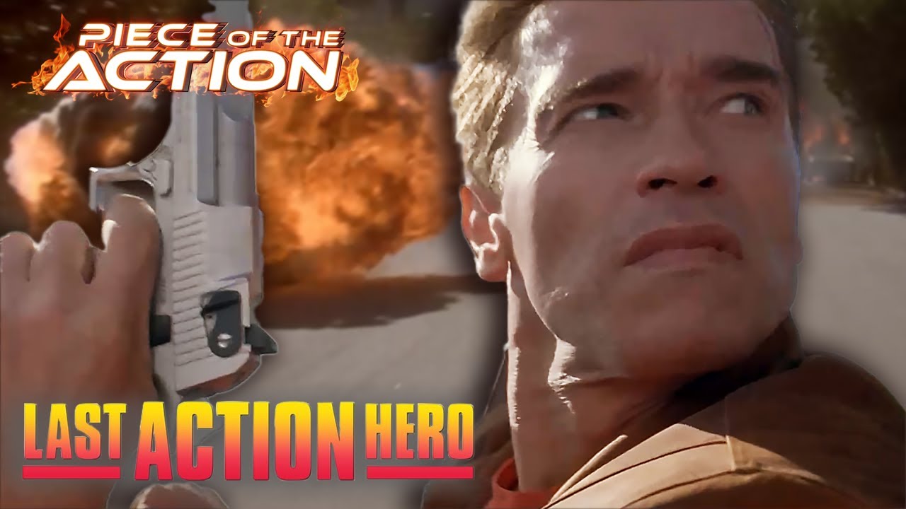 Last Action Hero | Explosive Car Chase (ft.Arnold Schwarzenegger) | Piece Of The Action
