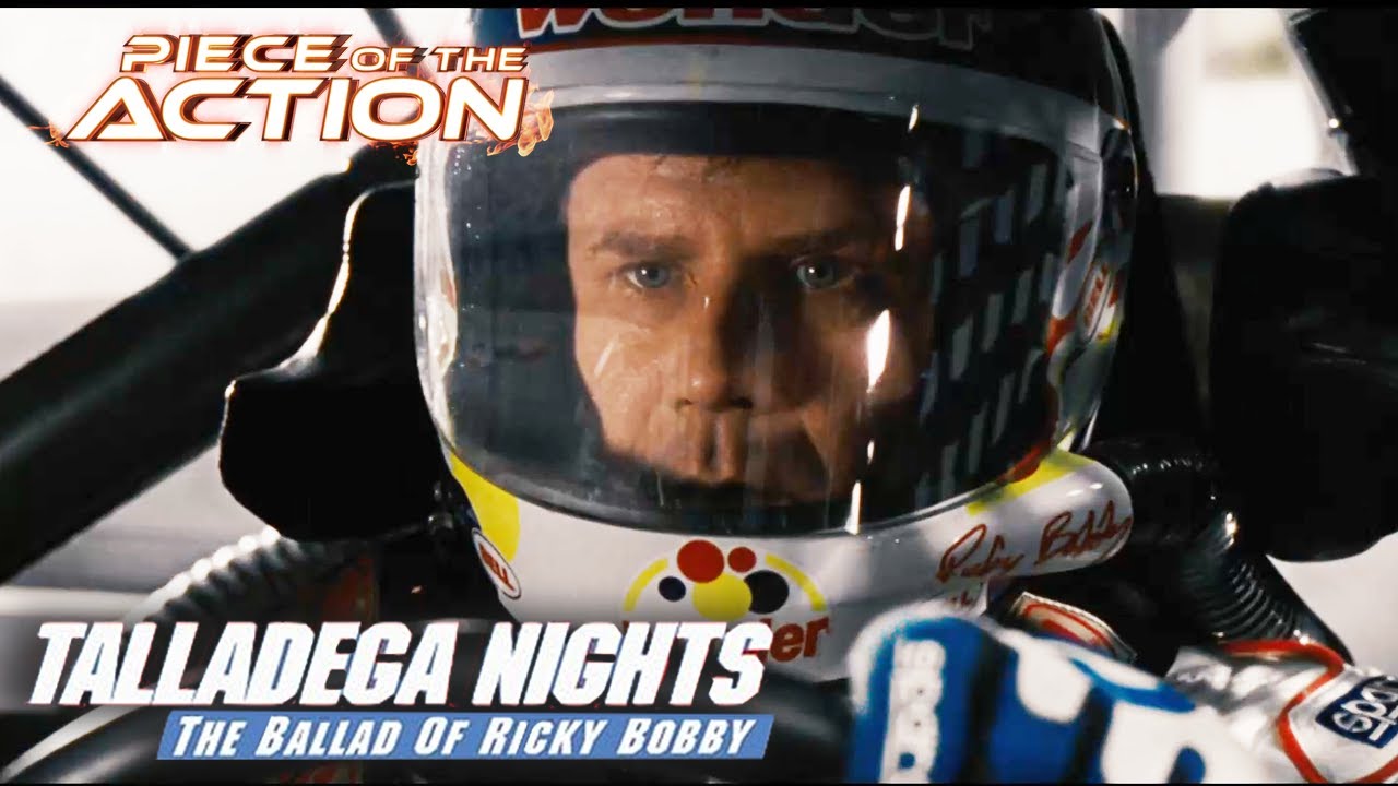 Slingshot Technique On Texas Speedway | Talladega Nights: The Ballad of Ricky Bobby (Unrated)