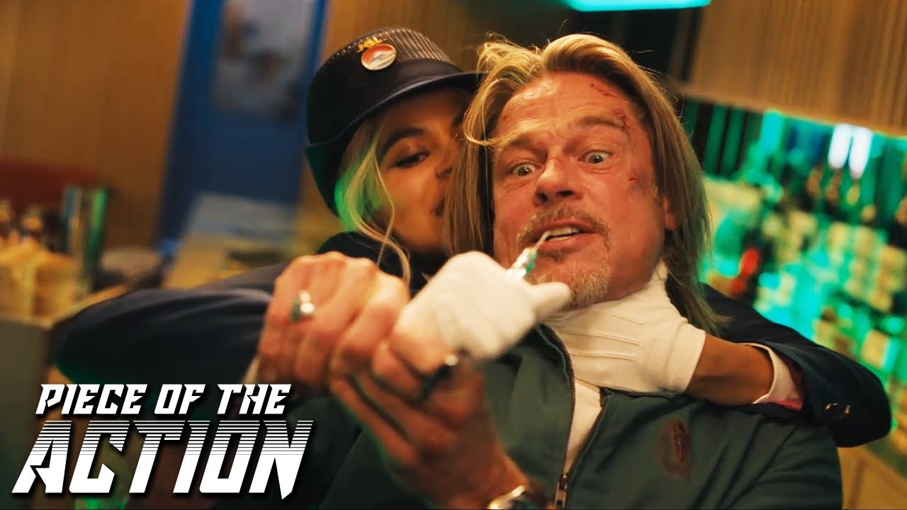 Bullet Train | Ladybug Vs. The Hornet (ft Brad Pitt)
