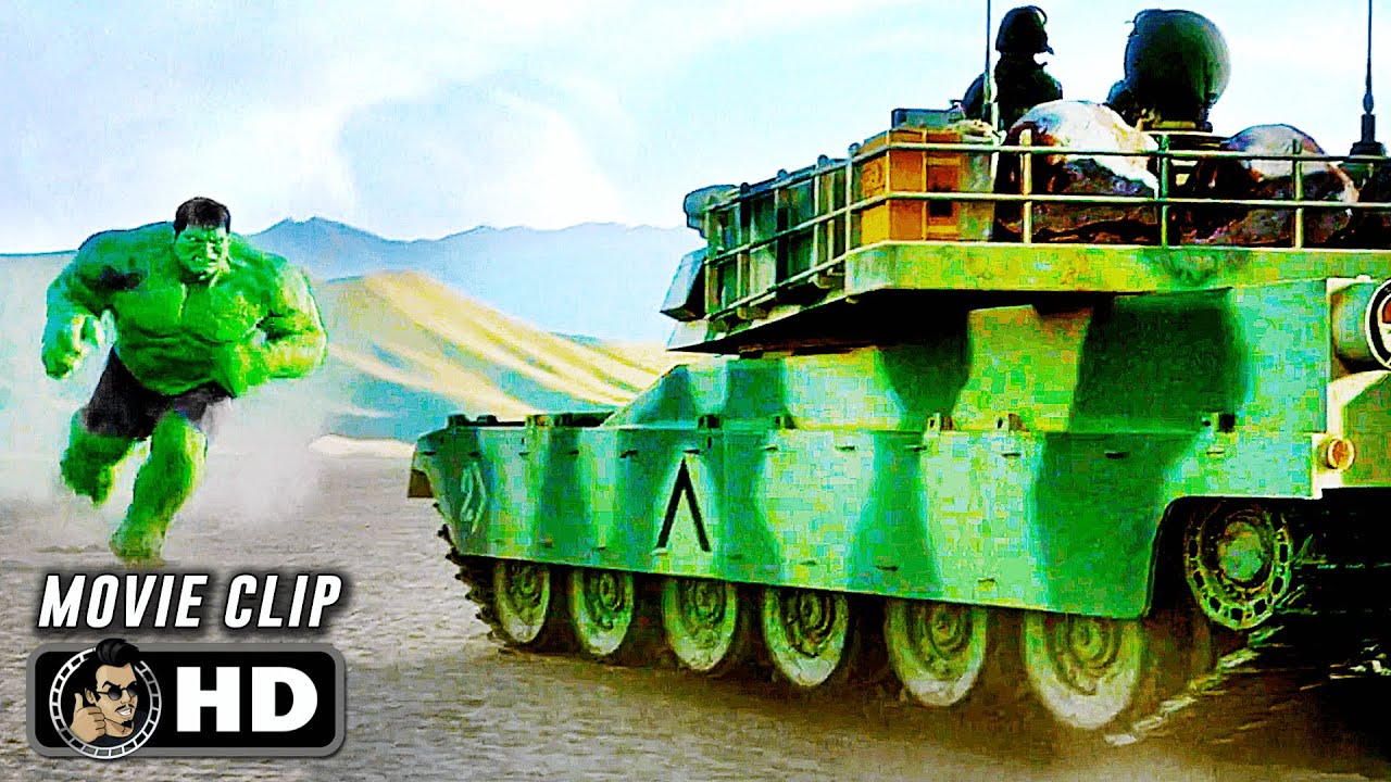 Desert Battle Scene | HULK (2003) Movie CLIP HD