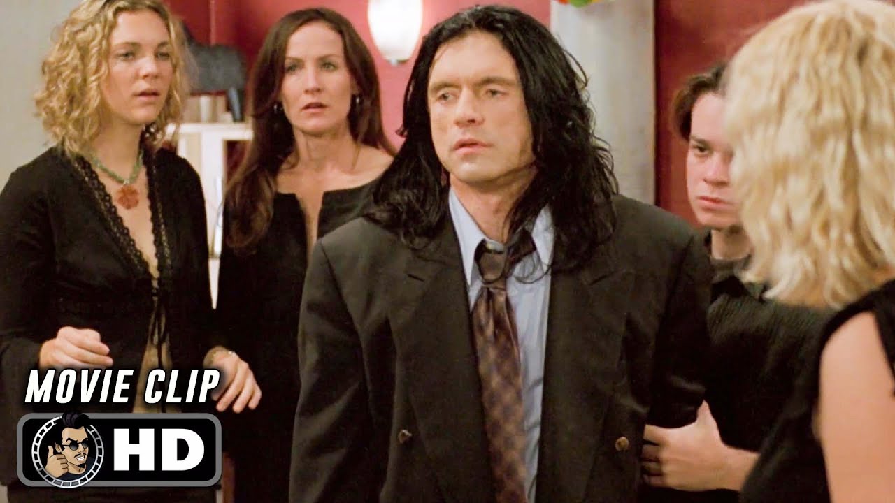 Birthday Betrayal Scene | THE ROOM (2003) Movie CLIP HD
