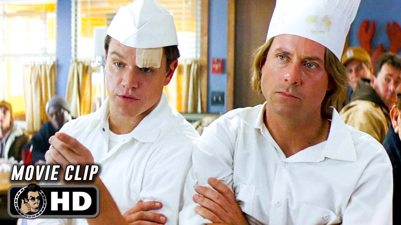 Burgers Scene | STUCK ON YOU (2003) Movie CLIP HD