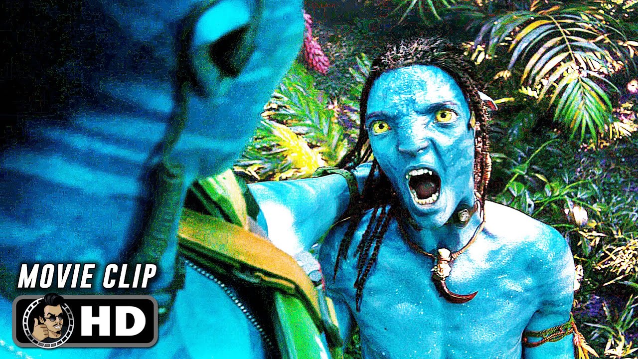 Quaritch Kidnaps Jake’s Sons Scene | AVATAR: THE WAY OF WATER (2023) Movie CLIP HD