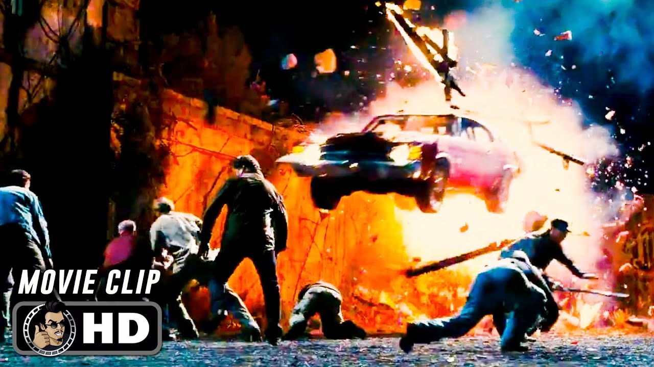 DRIVE ANGRY Clip – “Nick Cage’s Car Versus Cult” (2011)