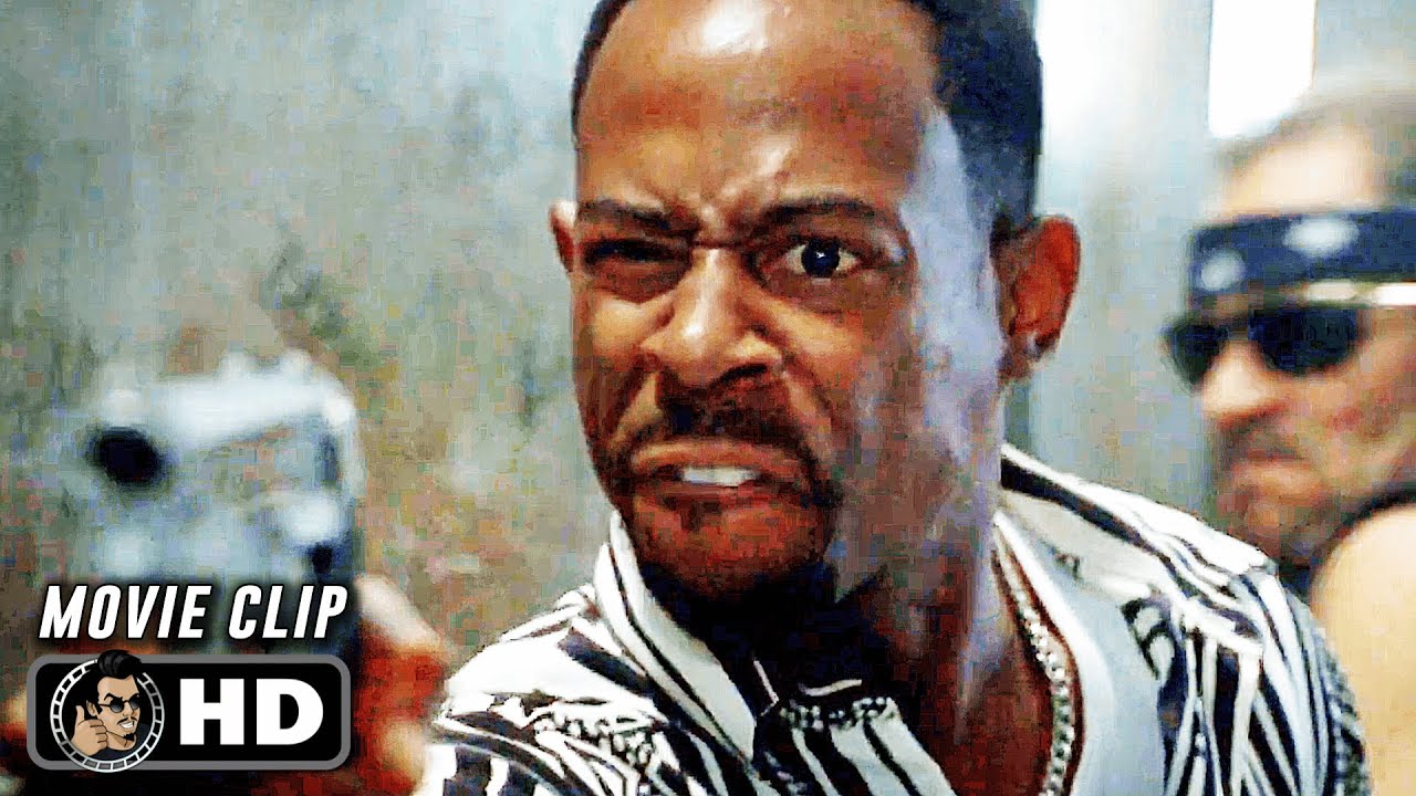 Bathroom Brawl Scene | BAD BOYS (1995) Martin Lawrence, Movie CLIP HD