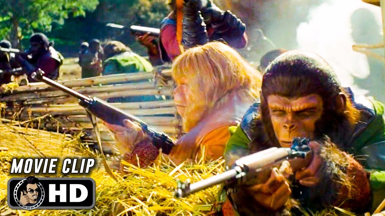 BATTLE FOR THE PLANET OF THE APES Clip – “War” (1973)