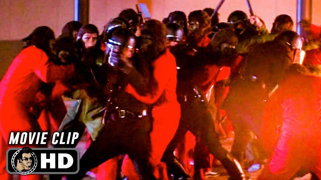 CONQUEST OF THE PLANET OF THE APES Clip – “Revolution” (1972)