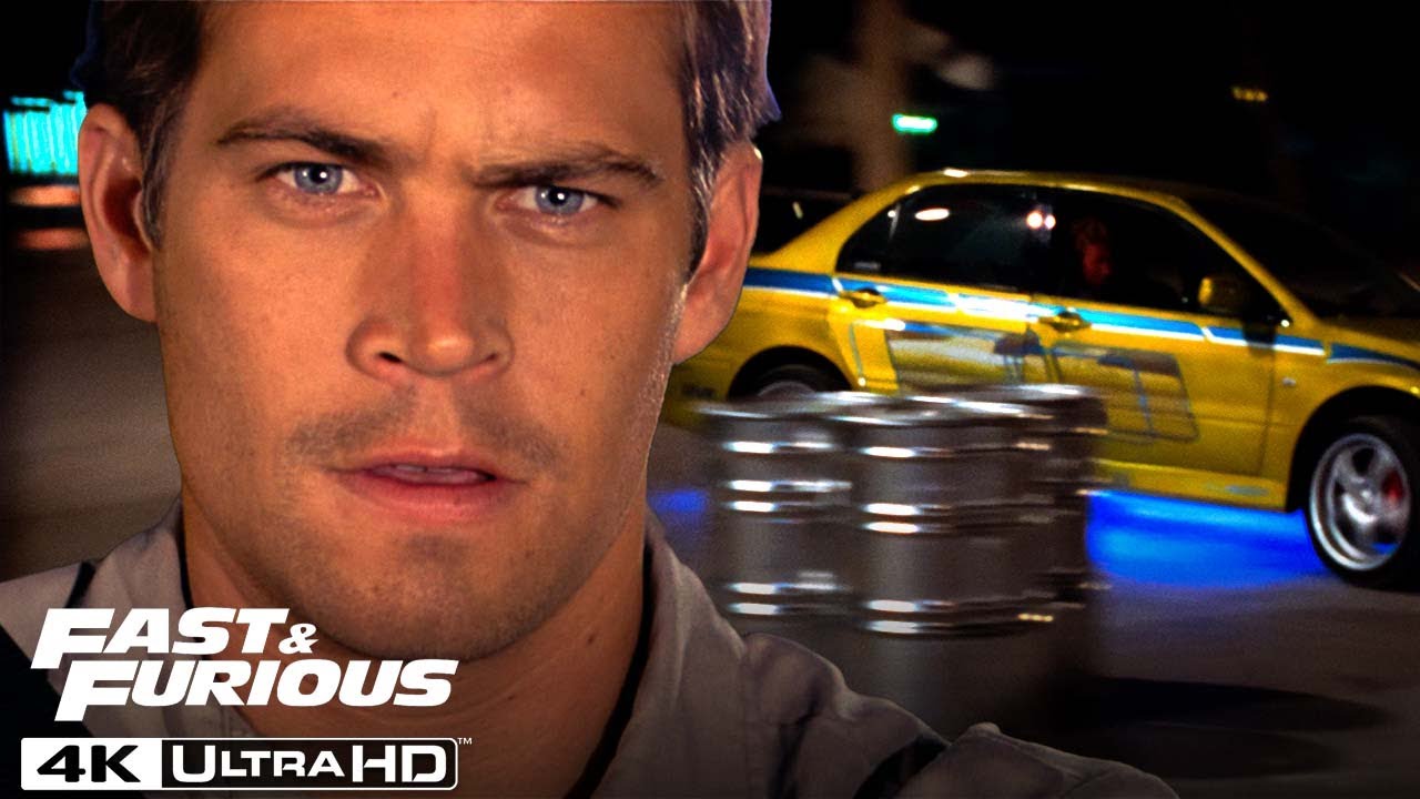 2 Fast 2 Furious | Brian and Roman Race for Pink Slips
