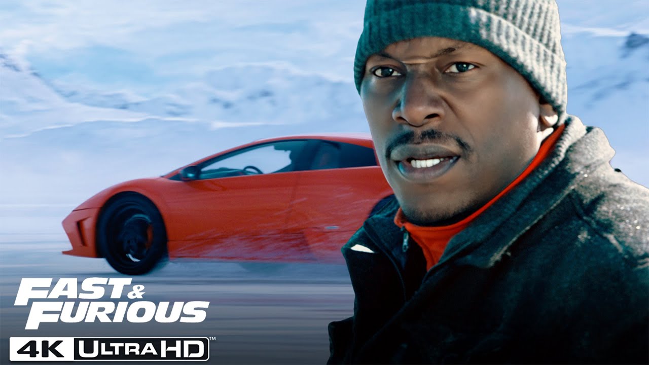 The Fate of the Furious | Intense Chase Leads to Roman’s Lamborghini Sinking