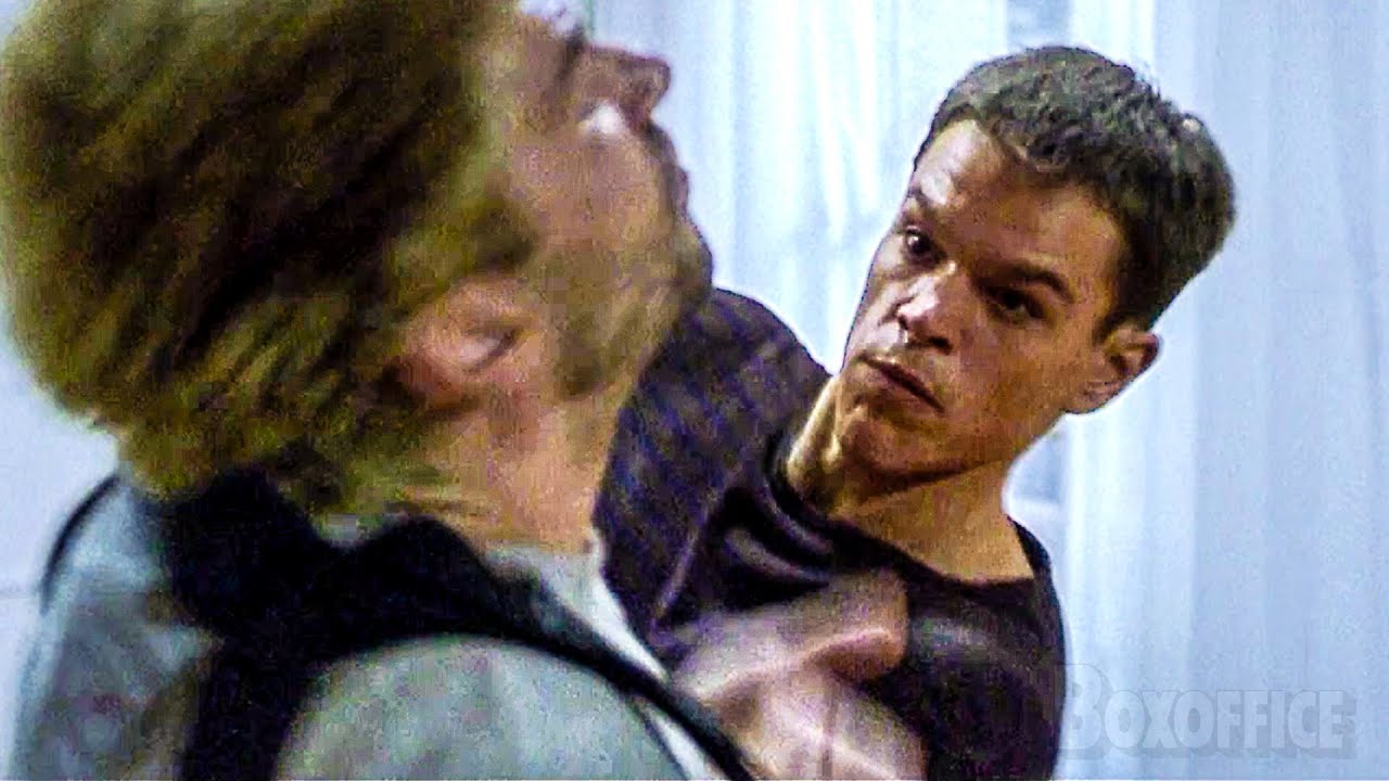 10 min of Jason Bourne beating the hell out of other super agents   4K