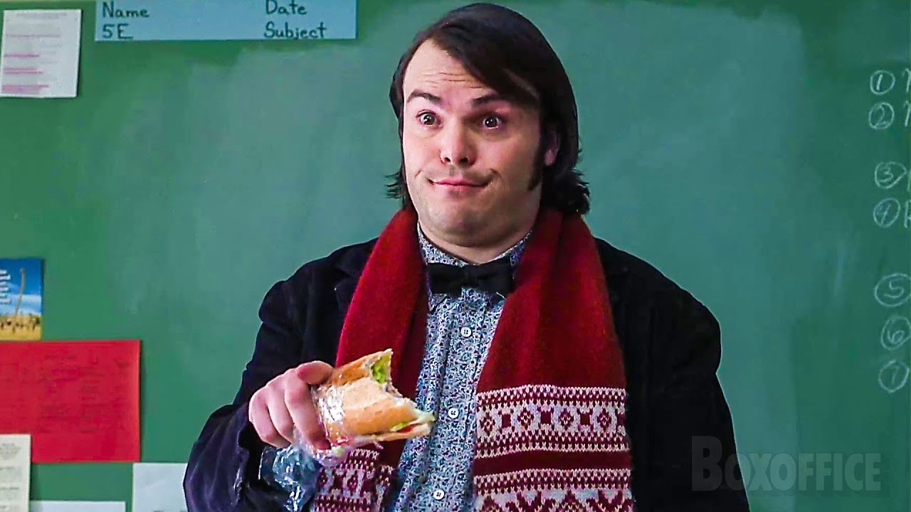Teacher is hungover on his first day | School of Rock | CLIP