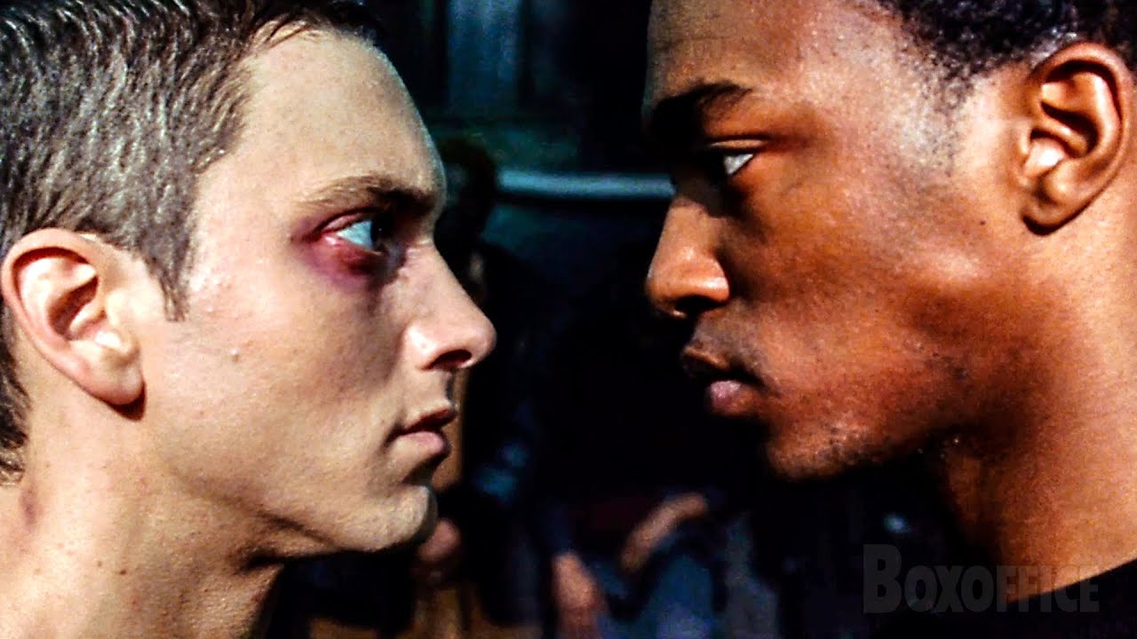 The Scene that made 8 Mile a classic: Eminem VS Papa Doc
