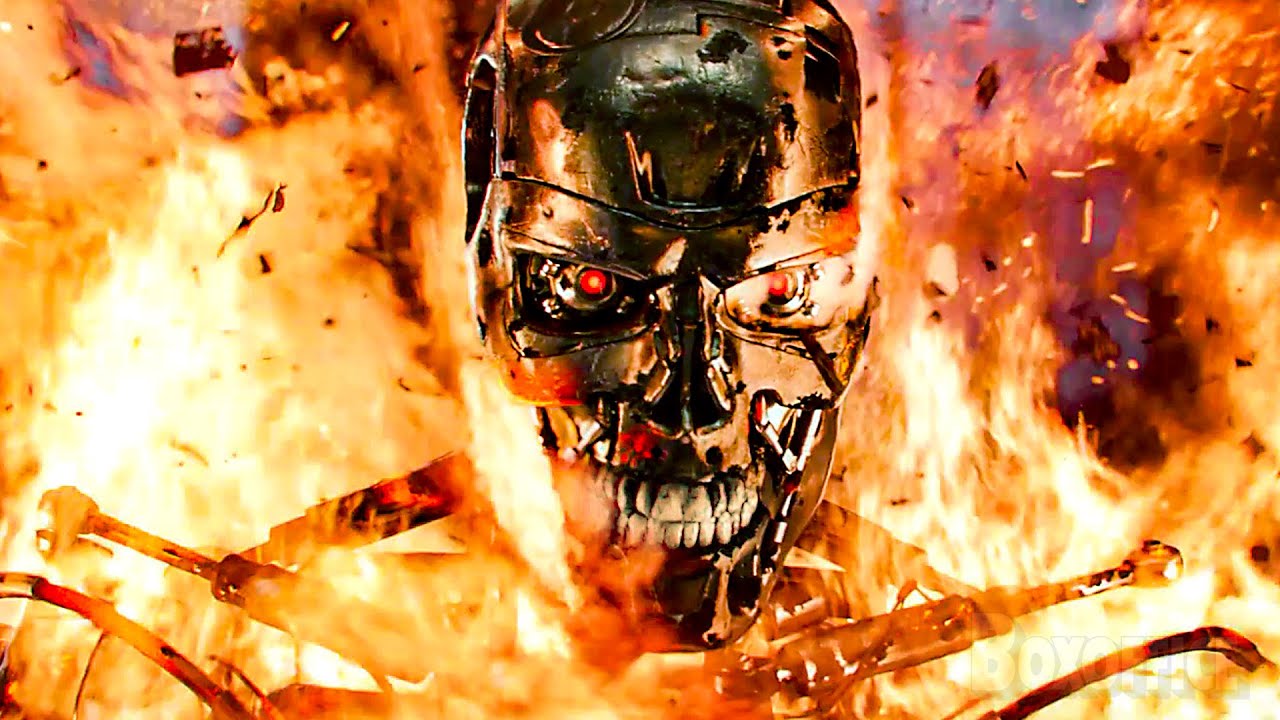 All the best Terminator Fights from Terminator Genisys   4K