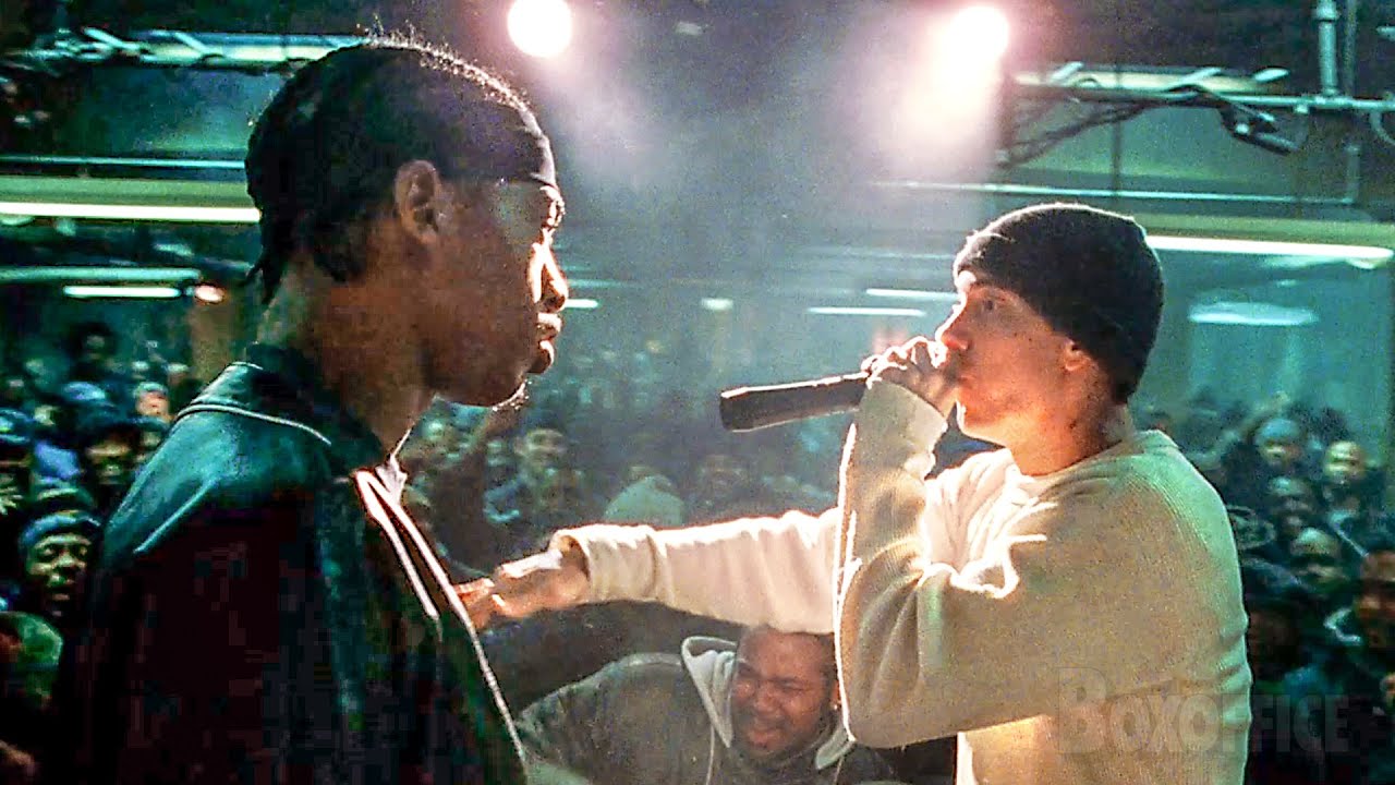 Eminem spits FIRE, his opp gets sweaty | 8 Mile | CLIP   4K